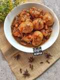 Semur Telur Tahu Rempah