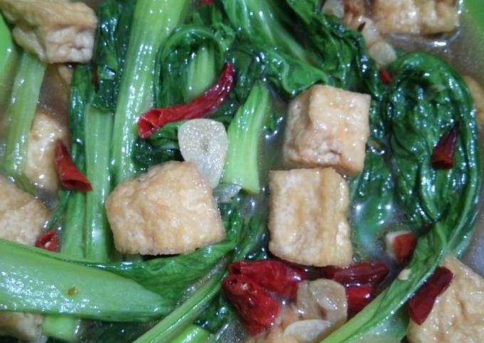 Resep Tumis Pakcoy Tahu oleh Damia Putri - Cookpad