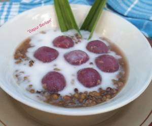 Resep Populer Bubur kacang hijau biji salak Lezat Mantap Resep Populer Bubur kacang hijau biji salak Lezat Mantap