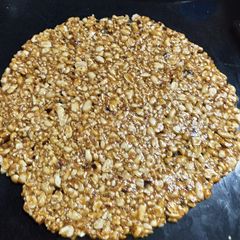 A picture of Peanut chikki.