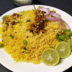 A picture of Mutton Biryani.