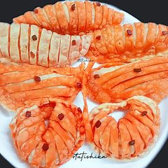 A picture of Mawa Gujiya.