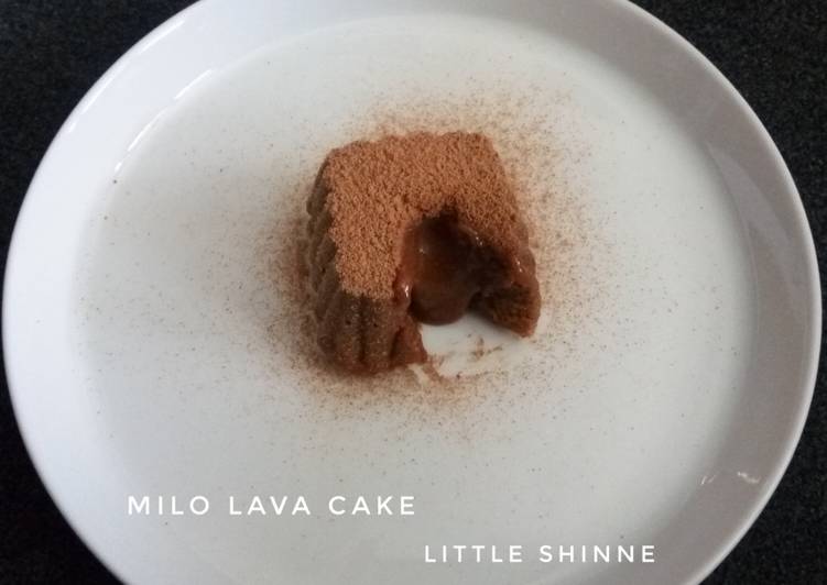Milo Lava Cake