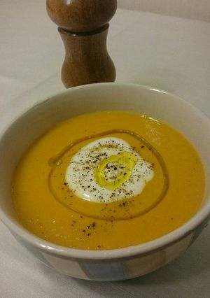 Foto de Creme de cenoura com gengibre
