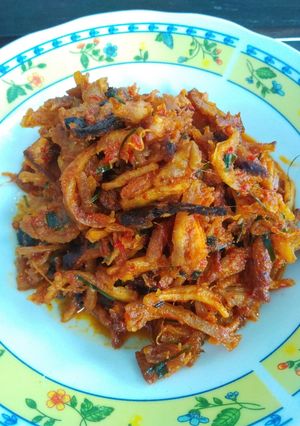 Foto resep Ayam cakalang suwir