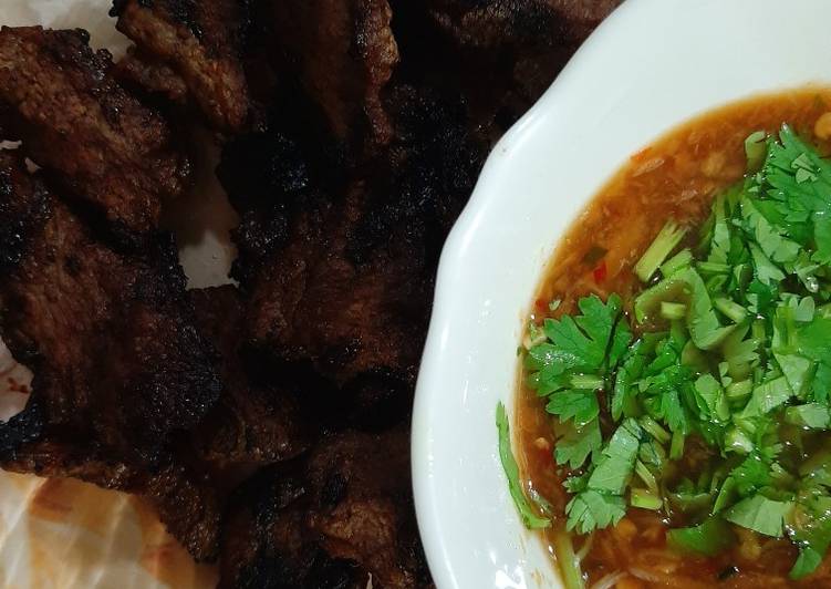 Langkah Mudah untuk Membuat Daging Sos Thai, Lezat