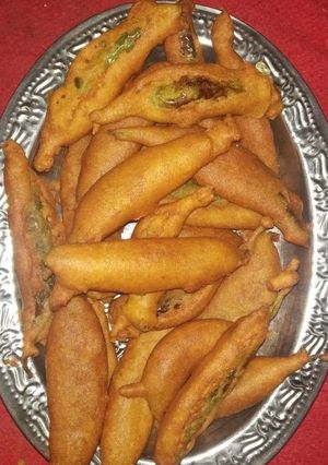 A picture of Chili ke pakore.