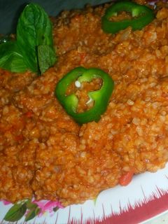 صورة لوصفة برغل بالبندورة