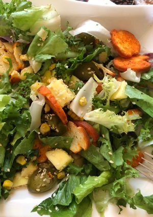 A picture of MangoDB Salad.