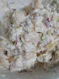 Ensalada de papas con crema agria