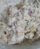 Ensalada de papas con crema agria