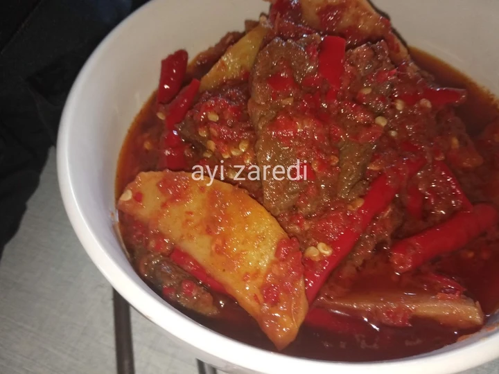 Langkah Mudah untuk Membikin Resep Dendeng batokok, dendeng balado yang Sempurna Anti Ribet, Lezat Sekali