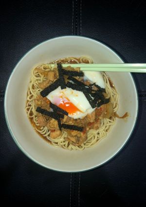 Foto resep Spicy tori ramen
