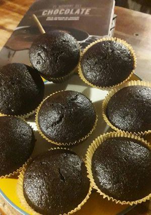 Una foto de Muffins de súper chocolate