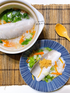 超簡單防疫料理-虱目魚粥 的食譜成品照片