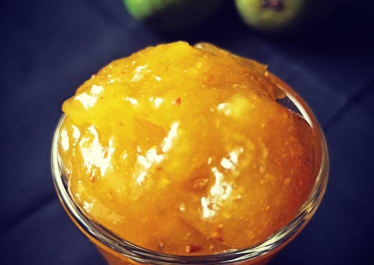 Raw mango jam