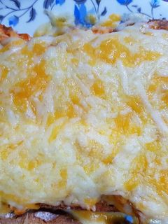 Una foto de Tosta de aprovechamiento de Pollo asado!!🍗😋🍴