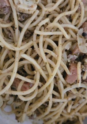 Foto resep Pesto Spaghetti - Kids Friendly