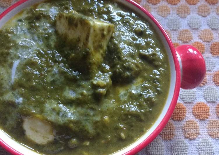 Good Palak paneer Recipe | Steps to make Palak paneer Speedy