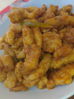 Una foto de Pollo agridulce!!