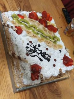 صورة لوصفة كعكة عيد ميلاد