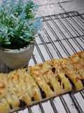 Banana choco cheese strudel