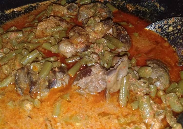 Resep Gulai Buncis Ati Ampela Yang Enak Banget Resepmasakanpadang Com