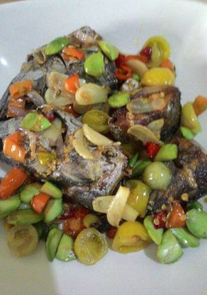 Foto resep Tumis tongkol pete