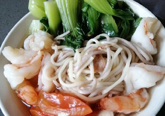 Recipe of Homemade Noodle Soup