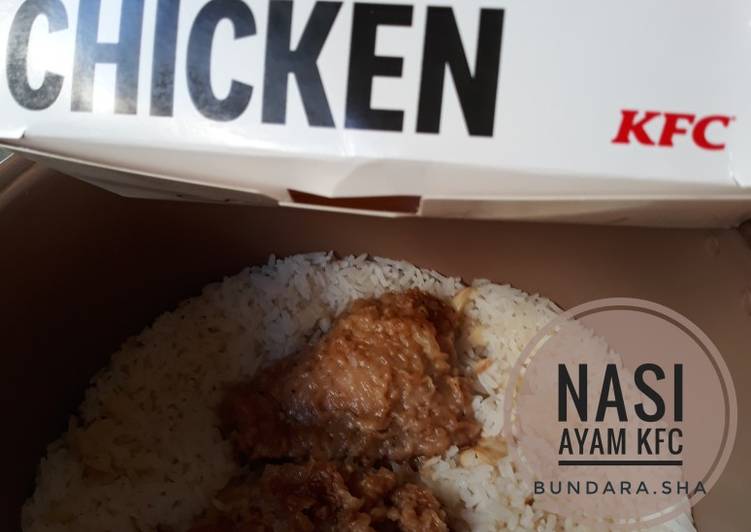 Resep Nasi Ayam KFC, Lezat Sekali