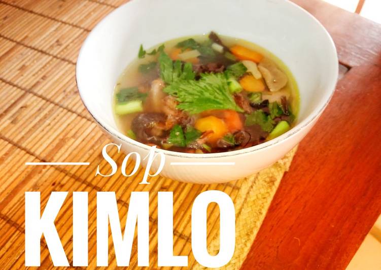 Resep Sop kimlo ala kadarnya, Bisa Manjain Lidah