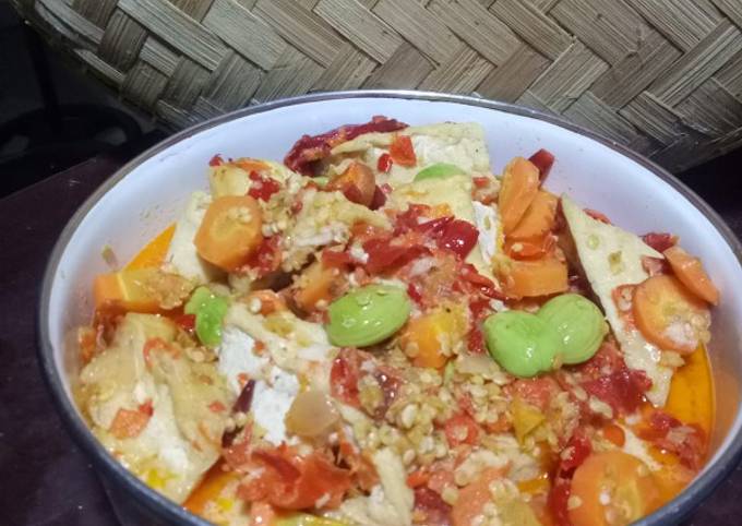 Resep Sayur Tahu Pedas Oleh Melyni Cookpad