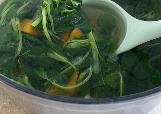 Resep Sayur Bening Bayam Oleh Whatmyracooks Cookpad