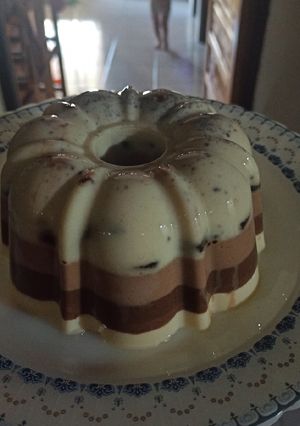 Foto resep Puding lapis oreo minimalis