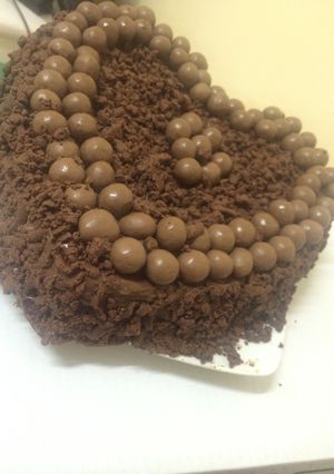 صورة لوصفة قلب الشكلاته