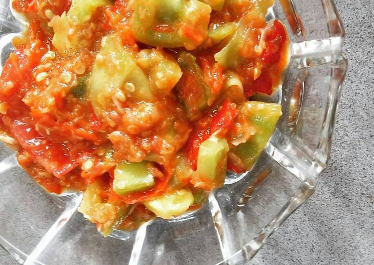 Resep: "Sambal Tomat kenanga" yang Lezat