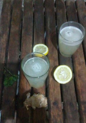 Una foto de Limonada de jengibre