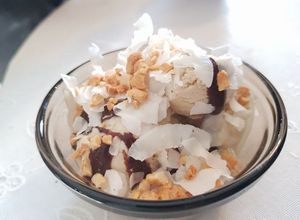 Hình của món Kem Vani cho người ăn kiêng.