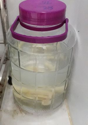 Hình của món Cách làm giấm chuối.