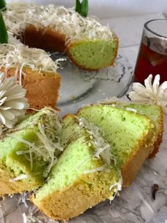 Foto resep Bolu Pandan Jadul Baking Pan