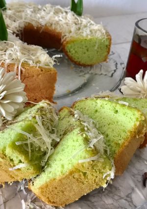 Foto resep Bolu Pandan Jadul Baking Pan
