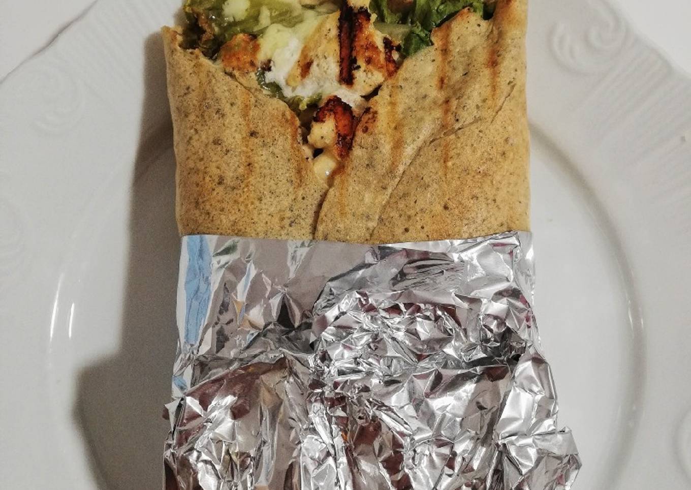 Kebab fit de pollo 🌯