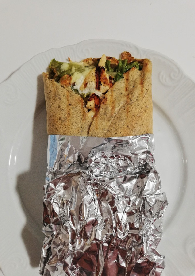 Una foto de Kebab fit de pollo 🌯