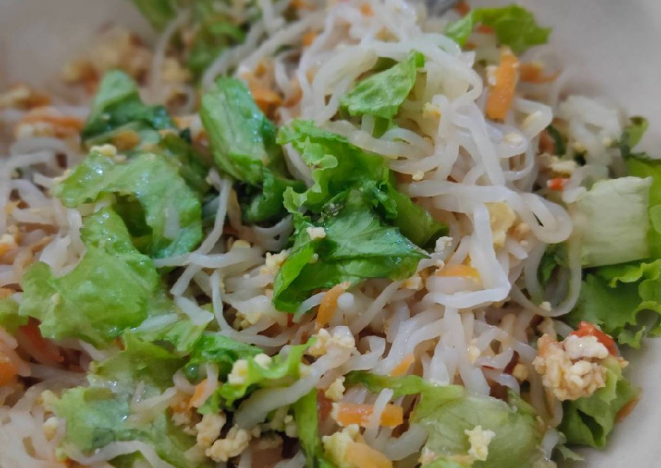 Mie Shirataki Telur (Rendah Kalori)