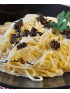 Una foto de Pasta a la trufa