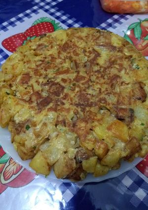 Una foto de Tortilla de papa