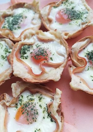 Tortilla kosárka recept fotója