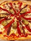 🍕🍕Pizza casera mi versión de las cuatro estaciones 🍕🍕