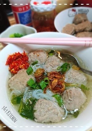 Foto resep Baso homemade no bp / no bs