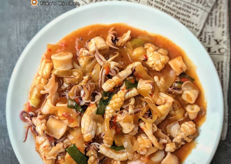 Resep Unik Cumi Soas Padang Simpel Yummy Mantul